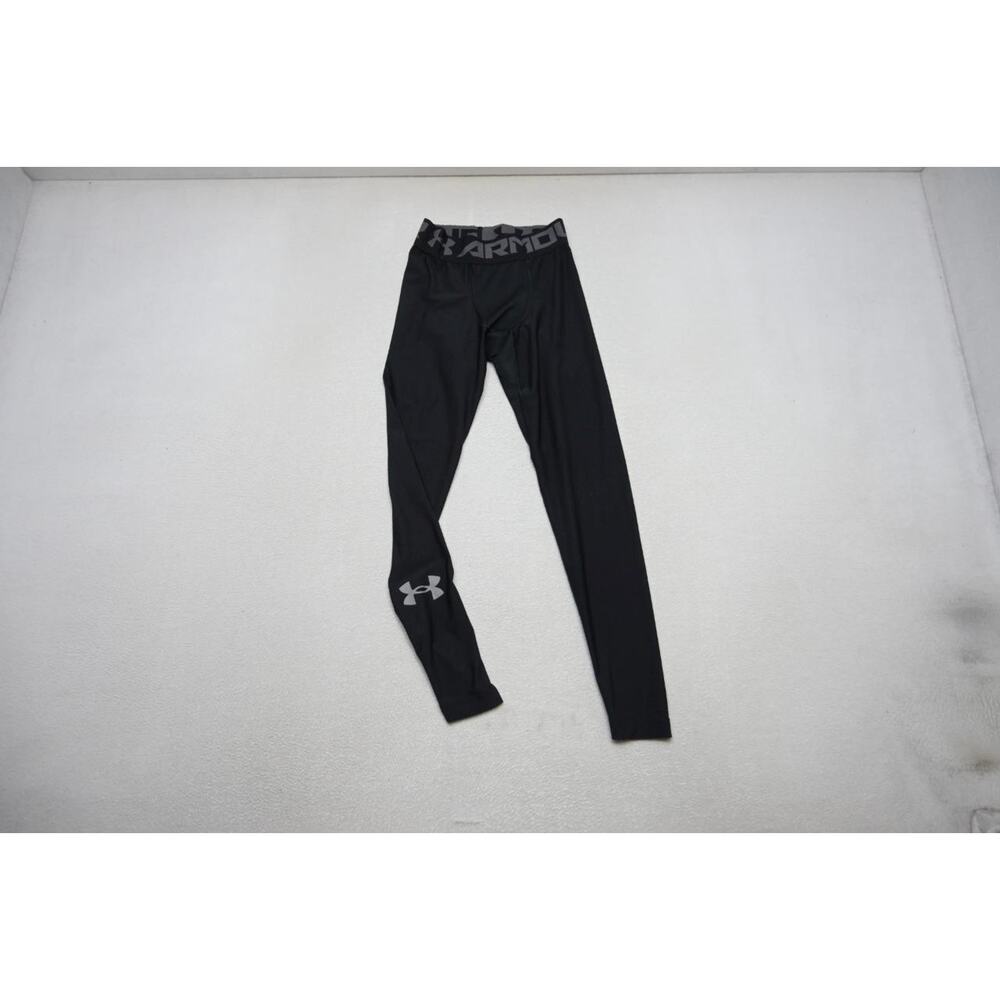 Under Armour Performance ColdGear Black Fitted Baselayer Pants Mens Size Small